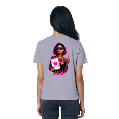 Queen of Hearts - Ladies Organic Shirt