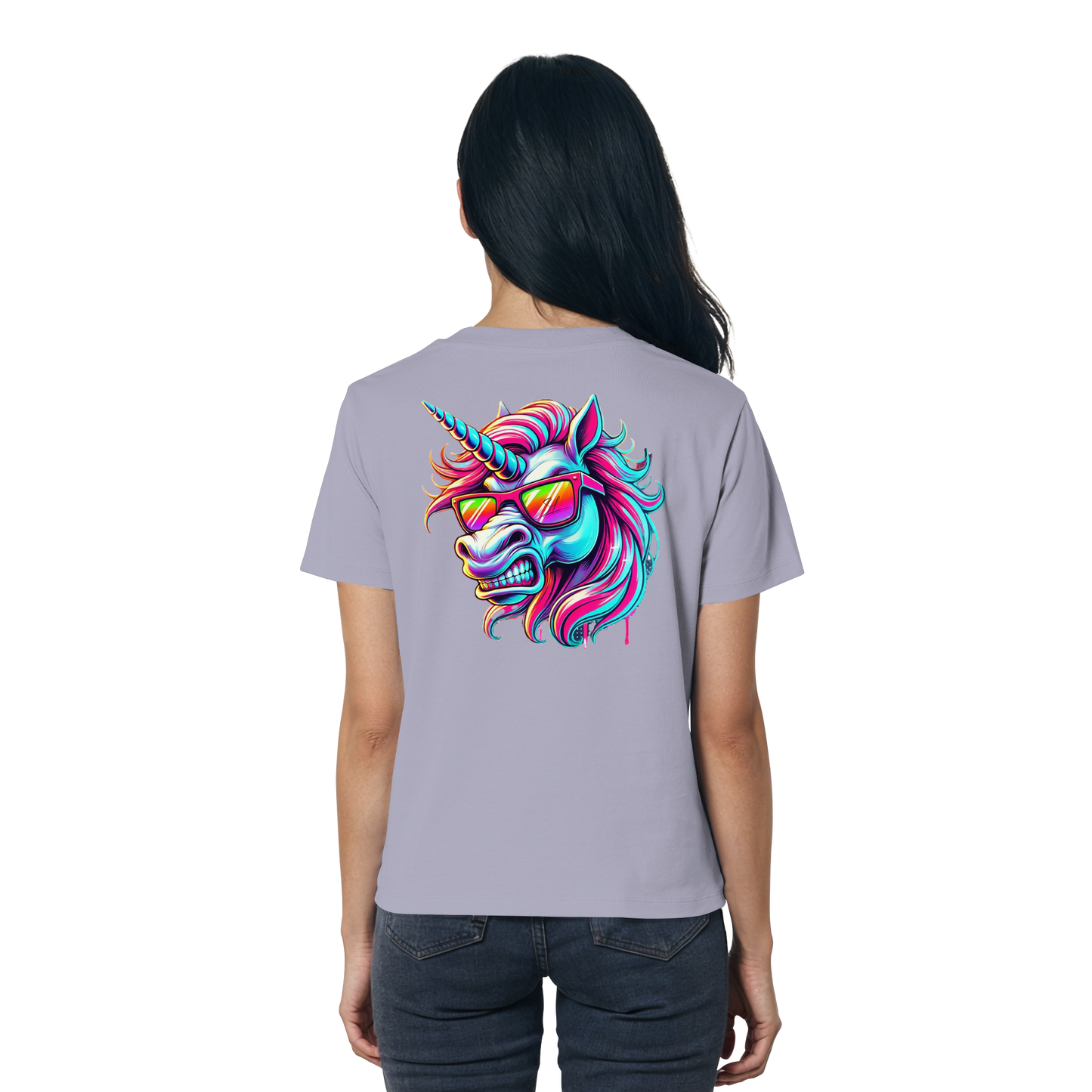 Funky Unicorn - Ladies Organic Shirt