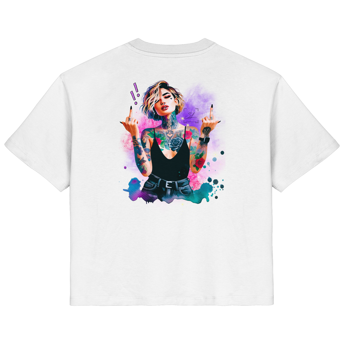 Rebel Rose - Ladies Organic Shirt