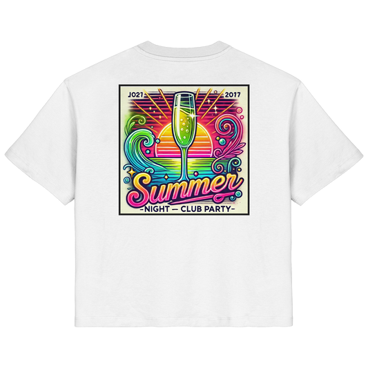 Summer Party Vibes - Ladies Organic Shirt