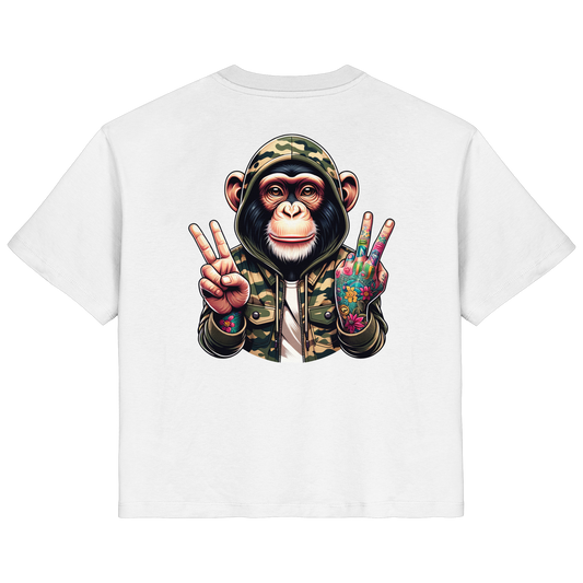 Jungle Ink Monkey - Ladies Organic Shirt