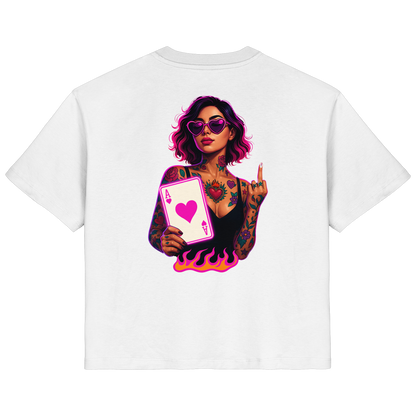 Queen of Hearts - Ladies Organic Shirt