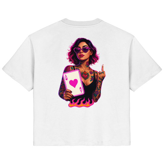 Queen of Hearts - Ladies Organic Shirt