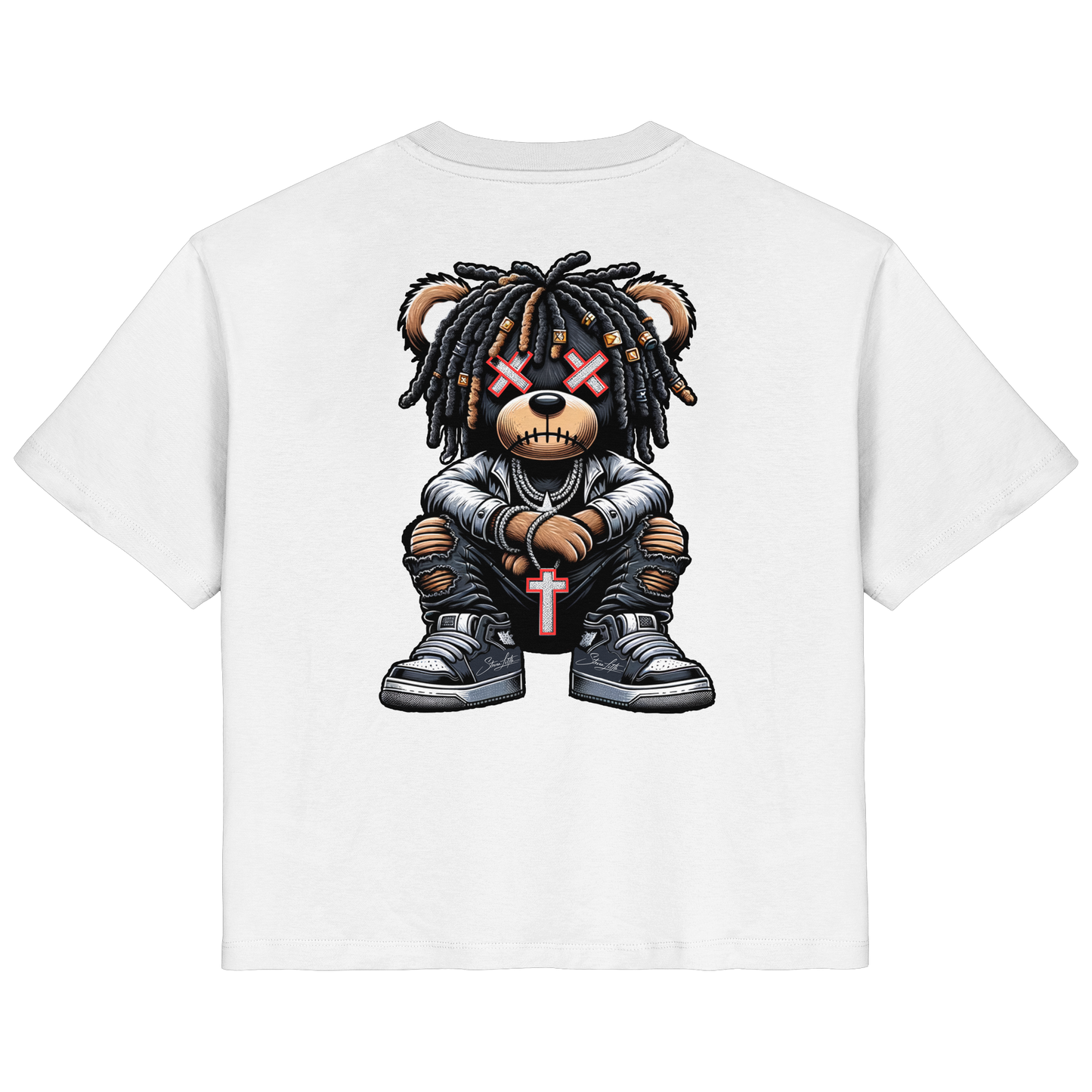 Bad Ass Teddy - Ladies Organic Shirt