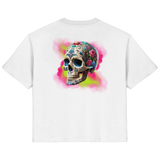 Floral Skull - Ladies Organic Shirt