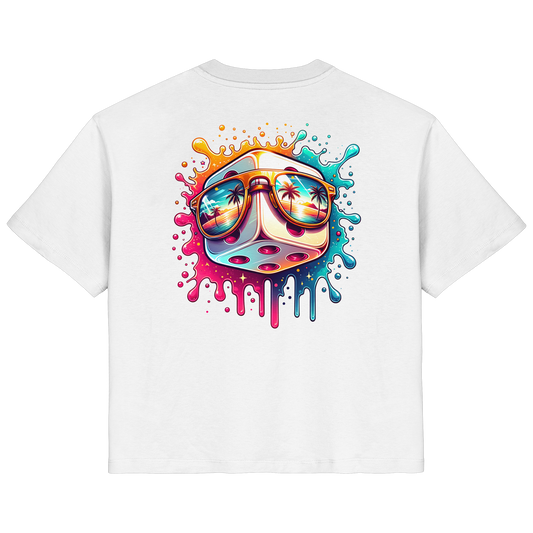 Sunset Vibes Dice - Ladies Organic Shirt