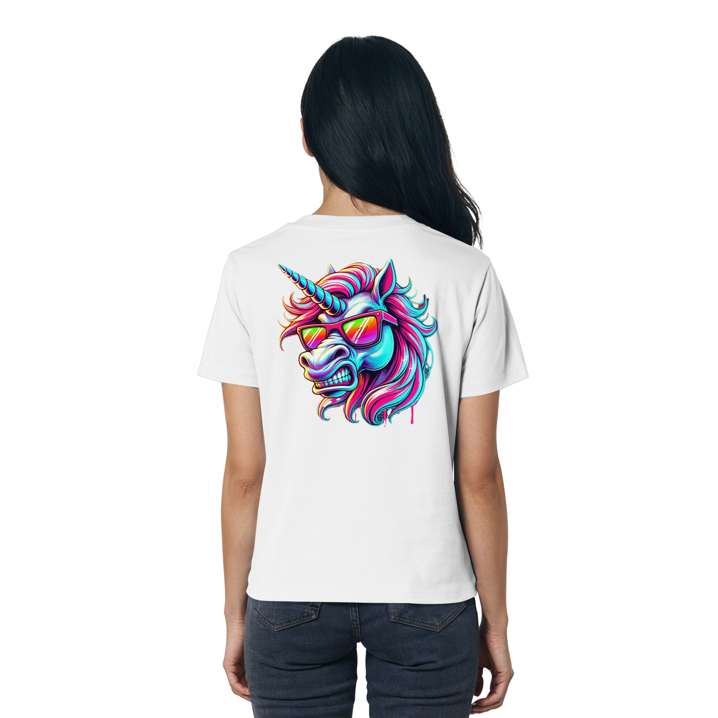 Funky Unicorn - Ladies Organic Shirt
