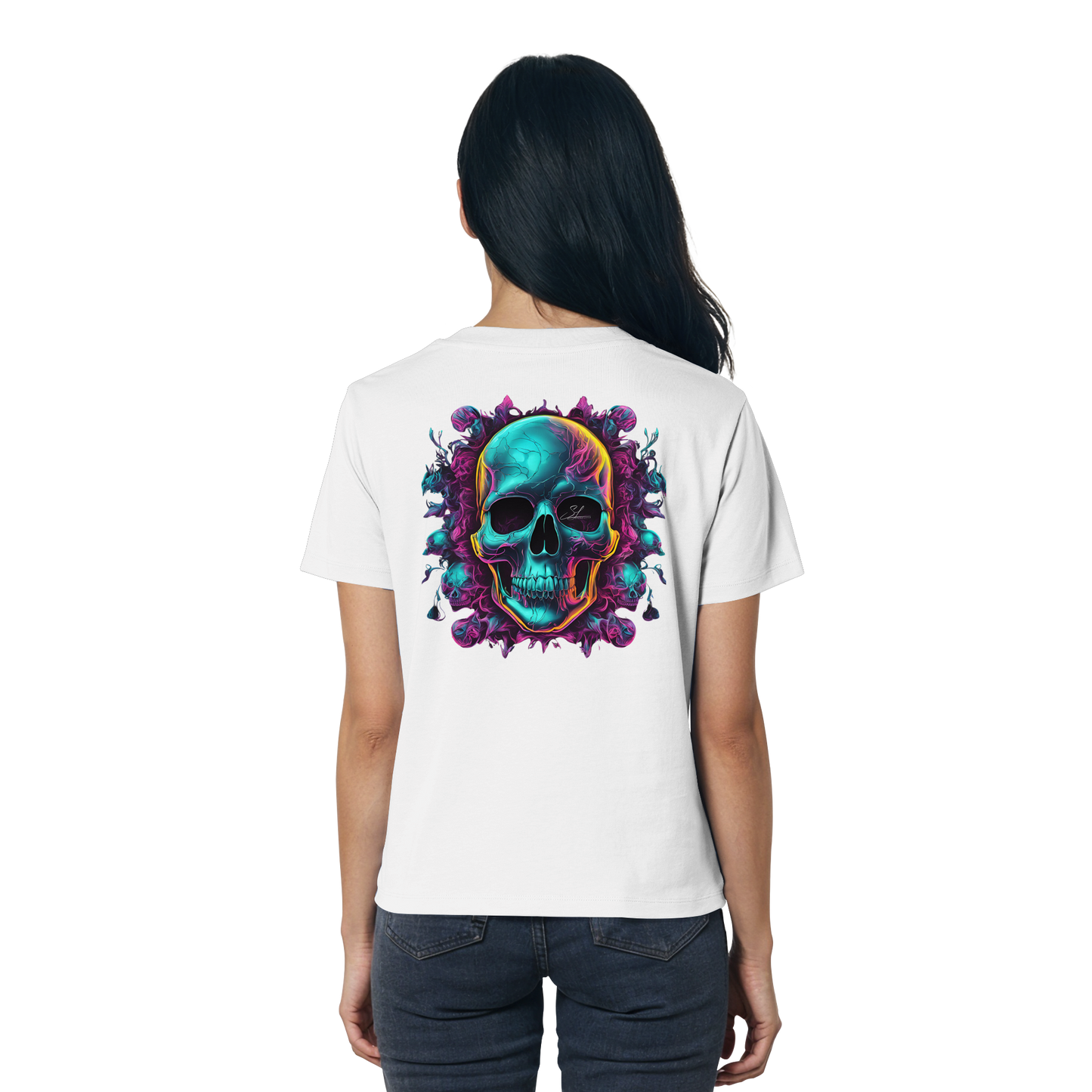 Galactic Skull - Ladies Organic Shirt