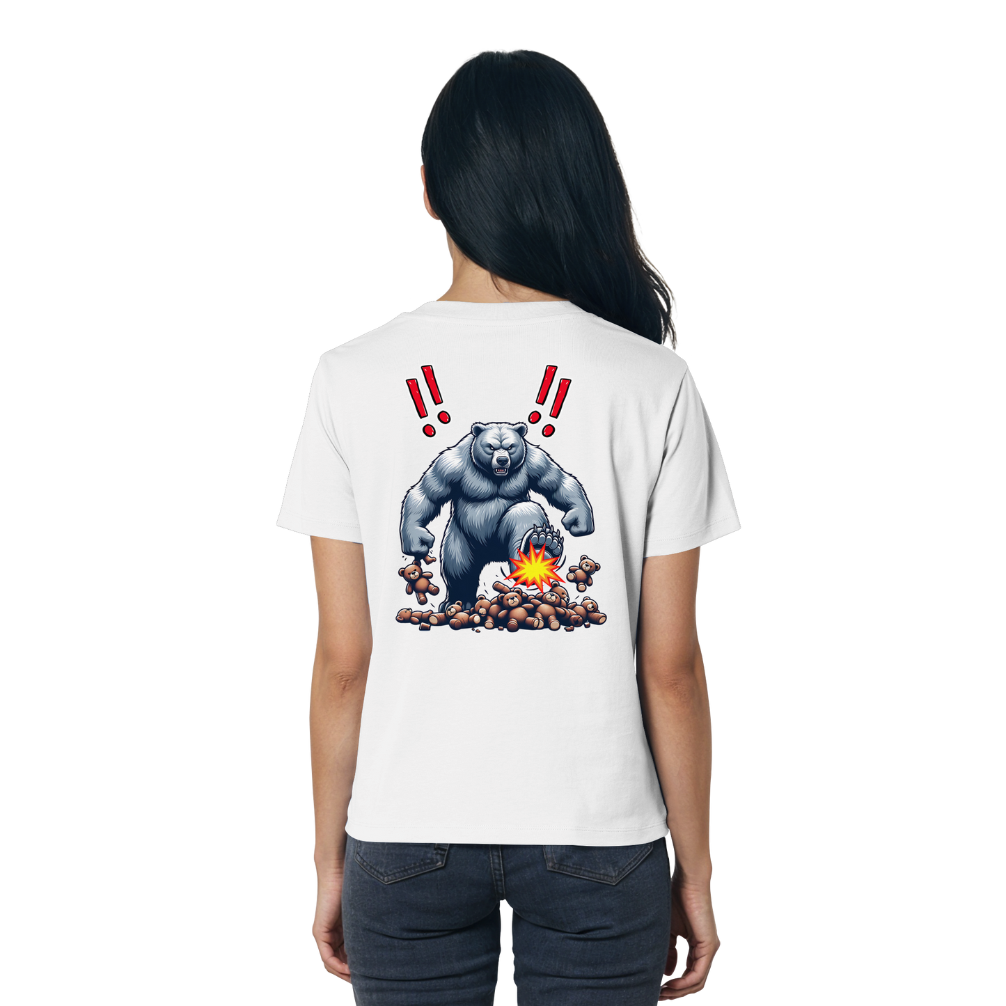 Teddy Terror - Ladies Organic Shirt