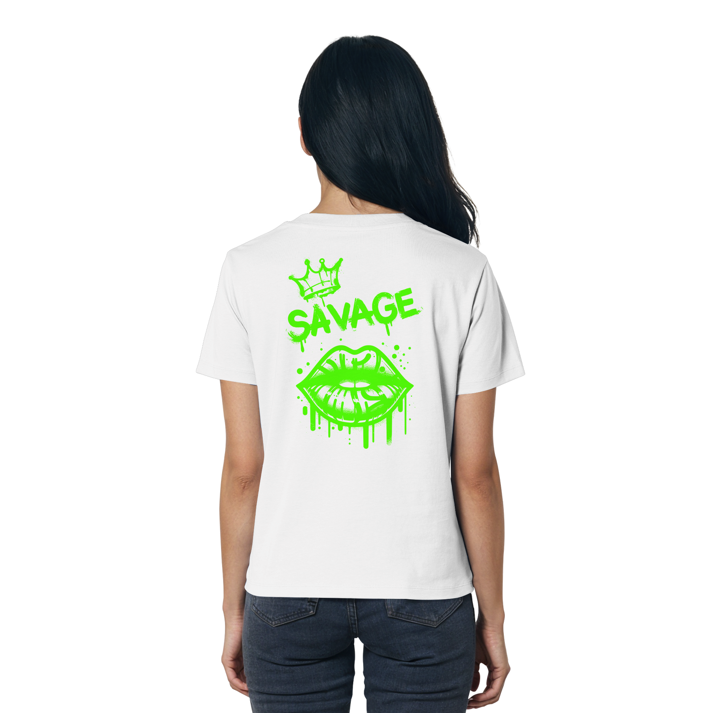 Kiss of Attitude - Ladies Organic Shirt