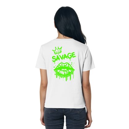 Kiss of Attitude - Ladies Organic Shirt