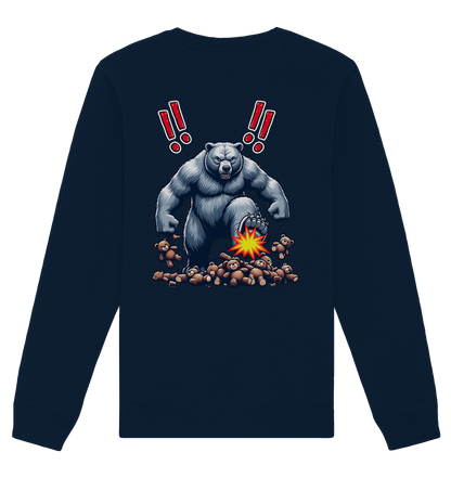 Teddy Terror - Organic Unisex Sweatshirt