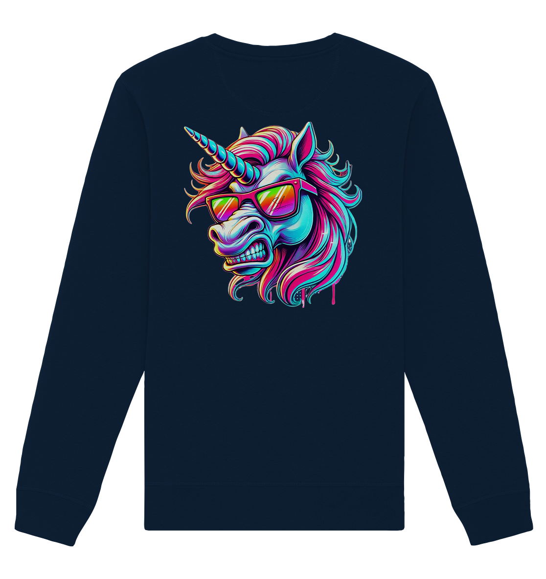 Funky Unicorn - Sweat-shirt unisexe bio