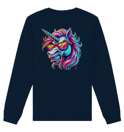 Funky Unicorn - Sweat-shirt unisexe bio