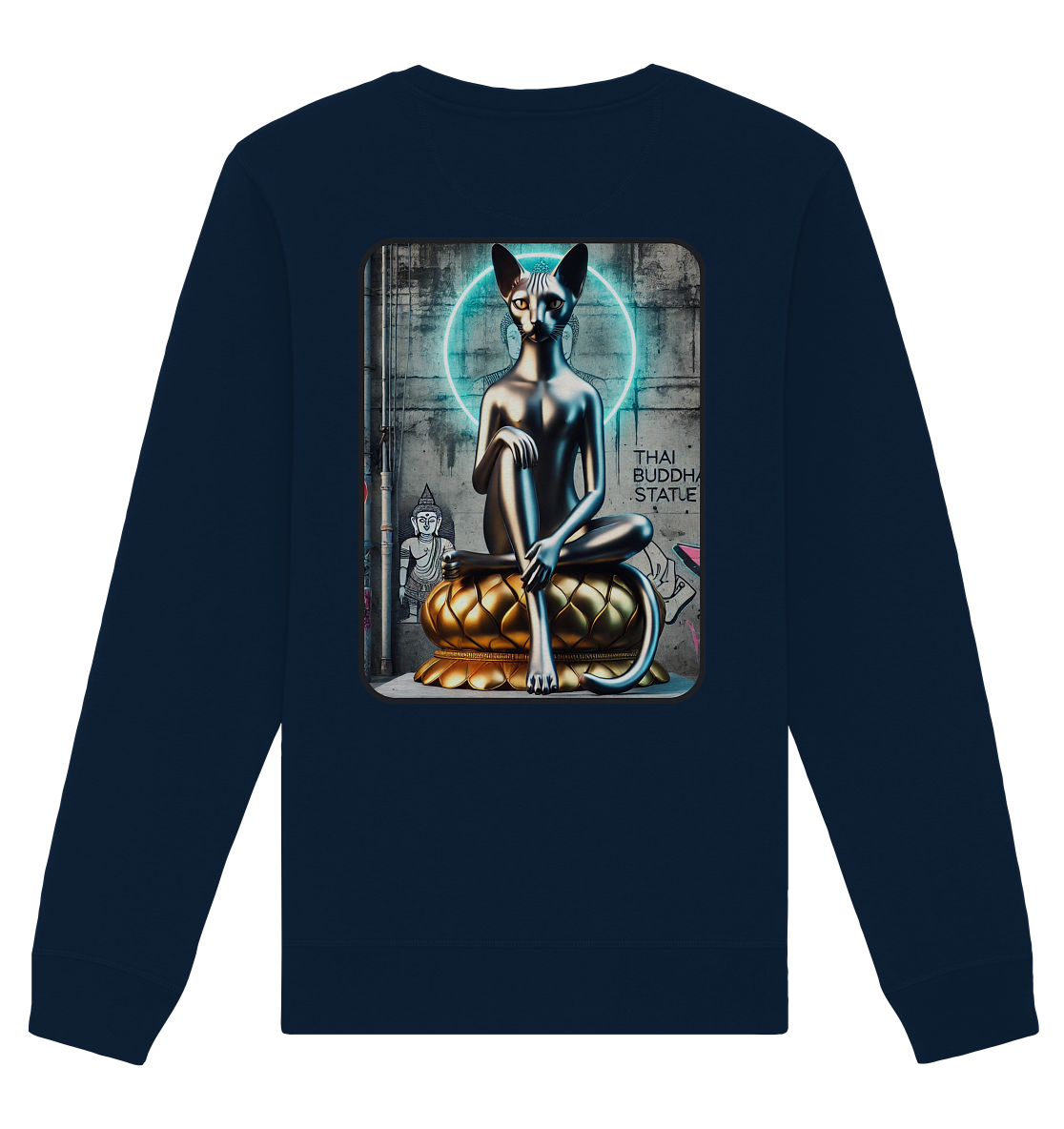 Mystic Cat - Sweat-shirt unisexe bio
