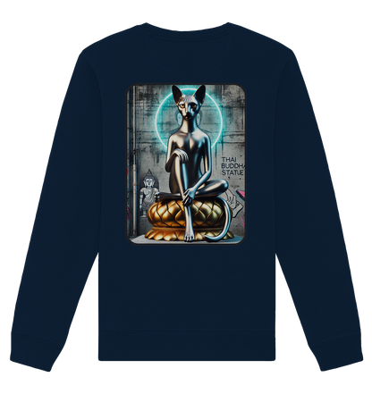 Mystic Cat - Sweat-shirt unisexe bio