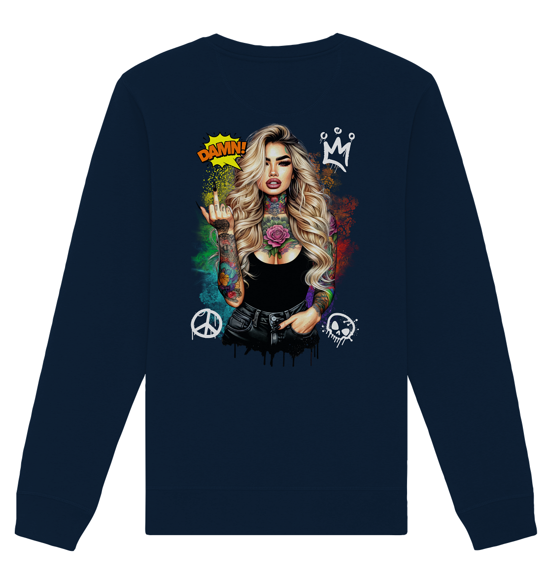 Ink Queen - Organic Unisex Sweatshirt