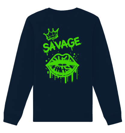 Kiss of Attitude - Organic Unisex Sweatshirt
