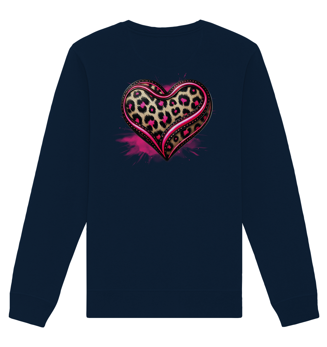 Wild Heart - Sweat-shirt unisexe bio