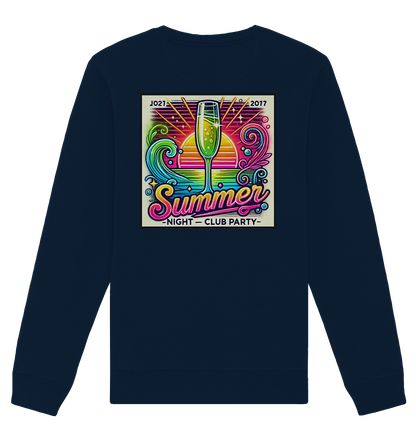 Summer Party Vibes - Organic Unisex Sweatshirt