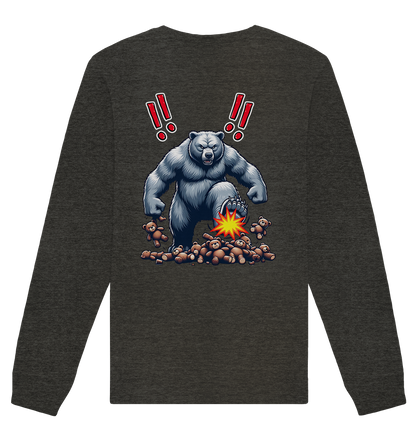 Teddy Terror - Organic Unisex Sweatshirt