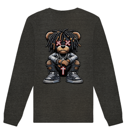 Badass Teddy - Organic Unisex Sweatshirt