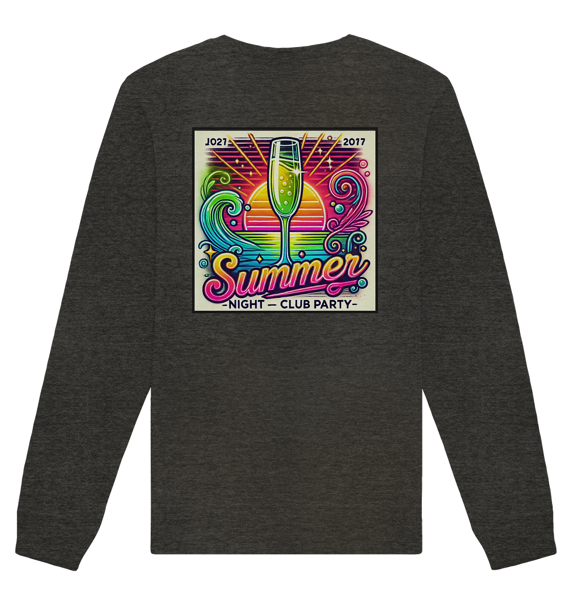 Summer Party Vibes - Organic Unisex Sweatshirt
