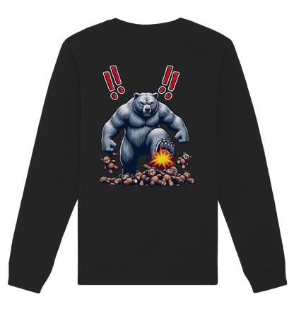 Teddy Terror - Organic Unisex Sweatshirt