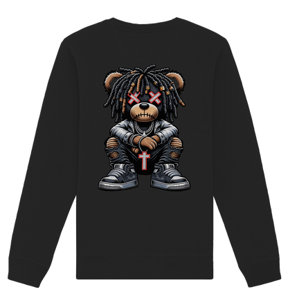 Badass Teddy - Organic Unisex Sweatshirt