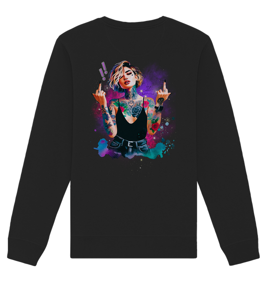 Rebel Rose - Sweat-shirt unisexe bio