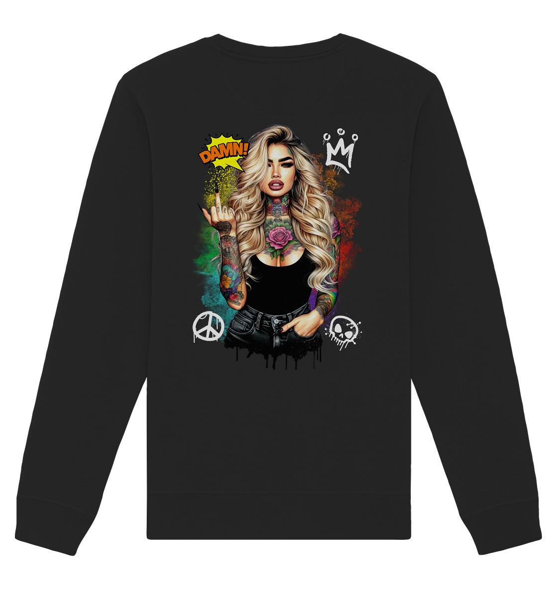 Ink Queen - Organic Unisex Sweatshirt