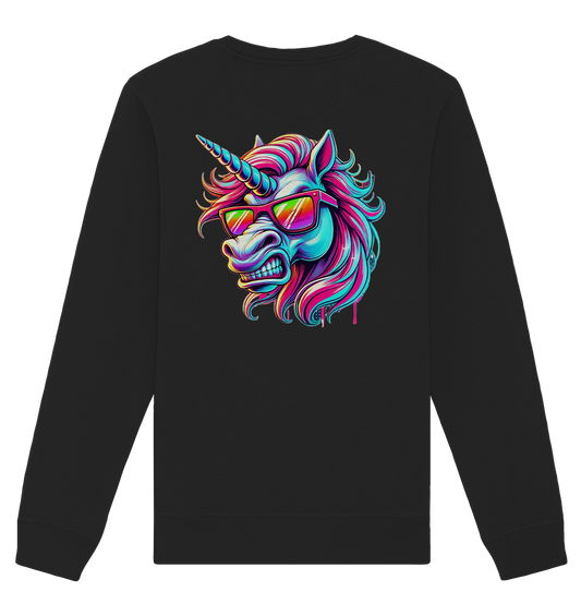 Funky Unicorn - Sweat-shirt unisexe bio