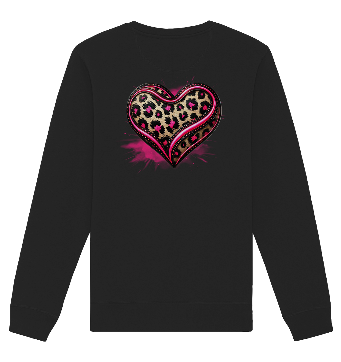 Wild Heart - Sweat-shirt unisexe bio