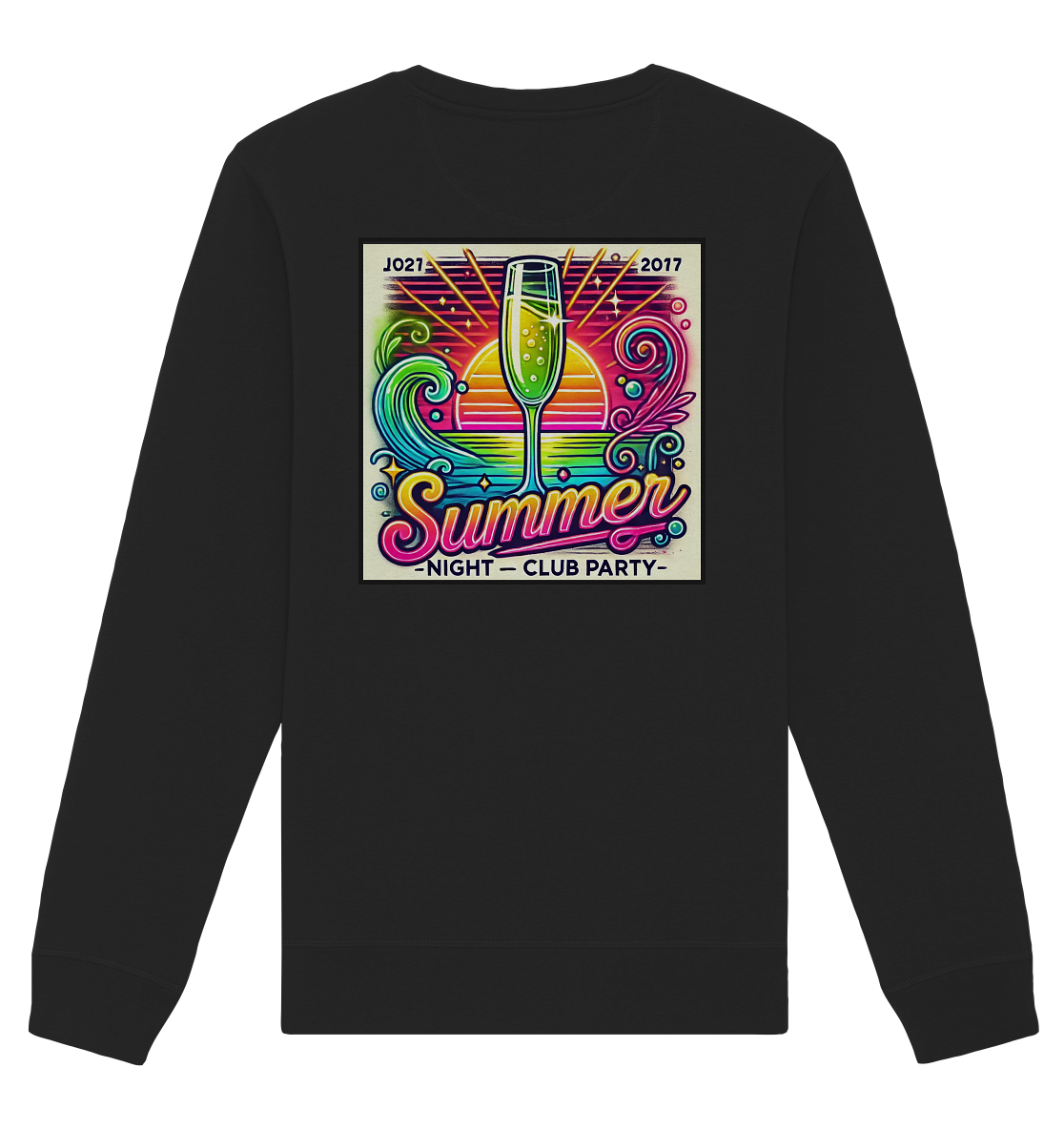 Summer Party Vibes - Organic Unisex Sweatshirt