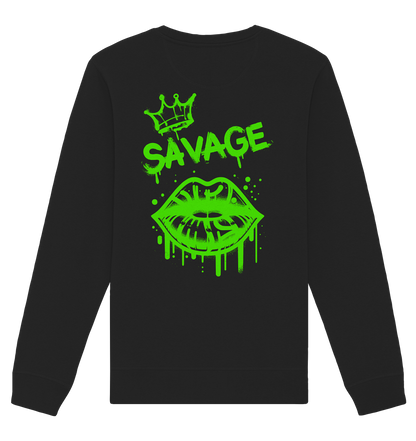 Kiss of Attitude - Organic Unisex Sweatshirt