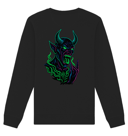 Neon Hellfire - Organic Unisex Sweatshirt