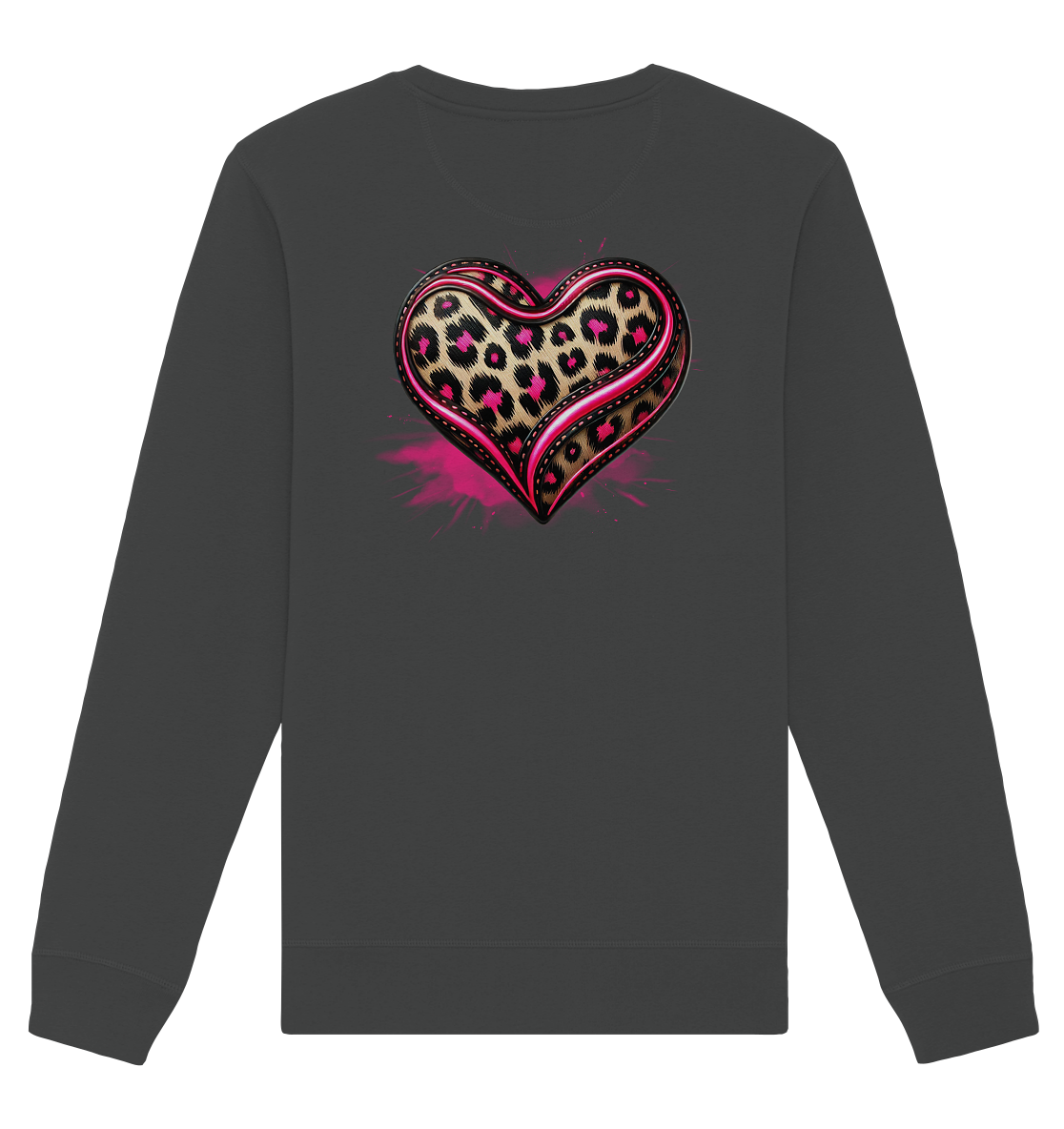 Wild Heart - Sweat-shirt unisexe bio
