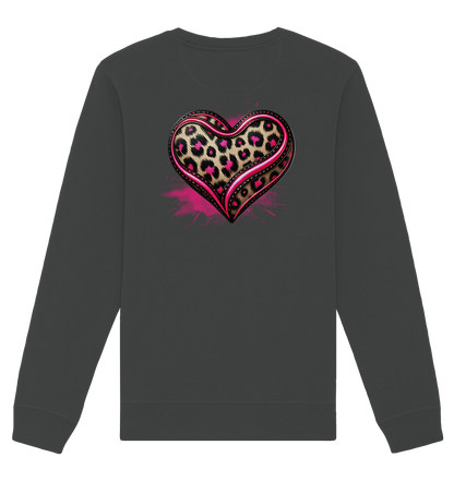 Wild Heart - Sweat-shirt unisexe bio