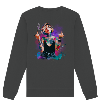 Rebel Rose - Sweat-shirt unisexe bio