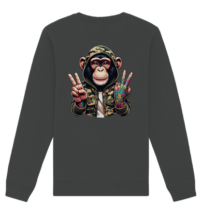 Jungle Ink Monkey - Organic Unisex Sweatshirt