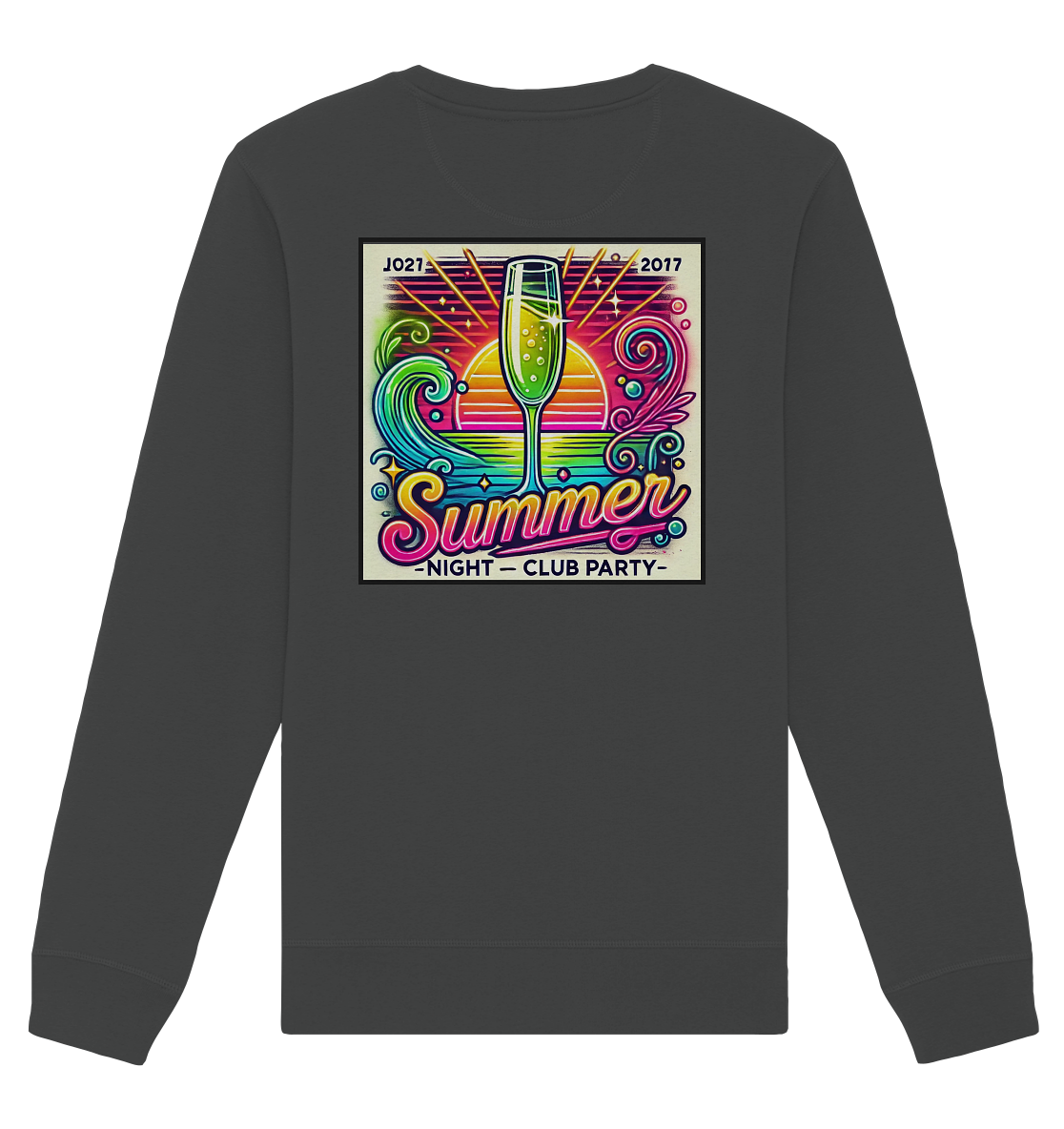 Summer Party Vibes - Organic Unisex Sweatshirt