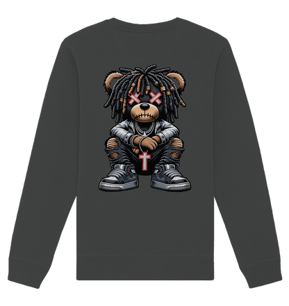 Badass Teddy - Organic Unisex Sweatshirt