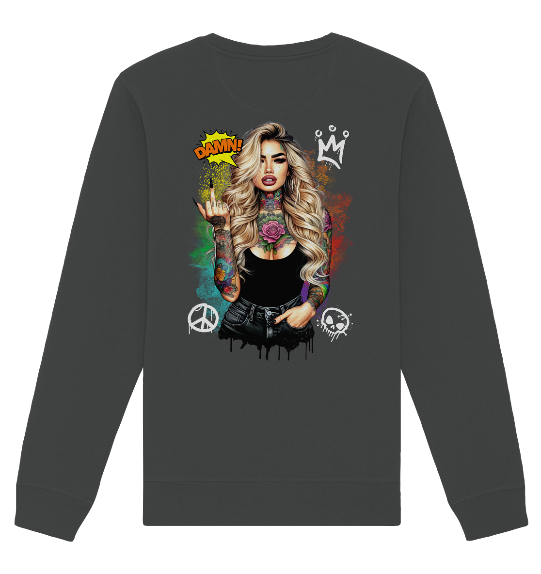 Ink Queen - Organic Unisex Sweatshirt