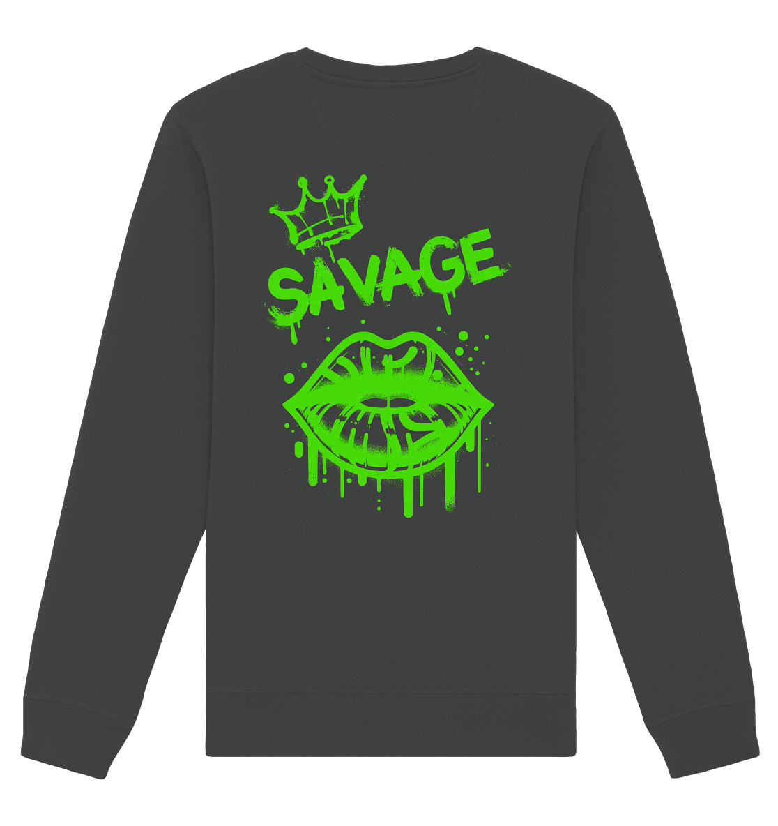 Kiss of Attitude - Organic Unisex Sweatshirt