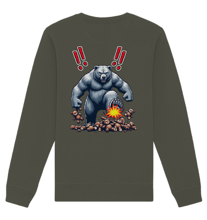 Teddy Terror - Organic Unisex Sweatshirt
