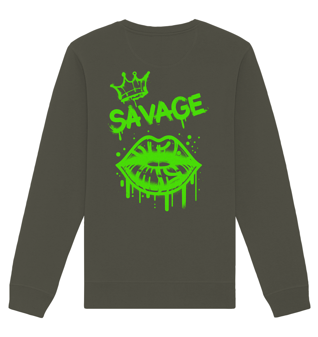 Kiss of Attitude - Organic Unisex Sweatshirt