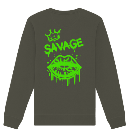 Kiss of Attitude - Organic Unisex Sweatshirt