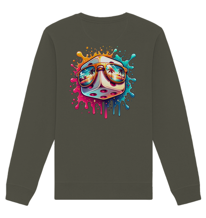 Sunset Vibes Dice - Organic Unisex Sweatshirt