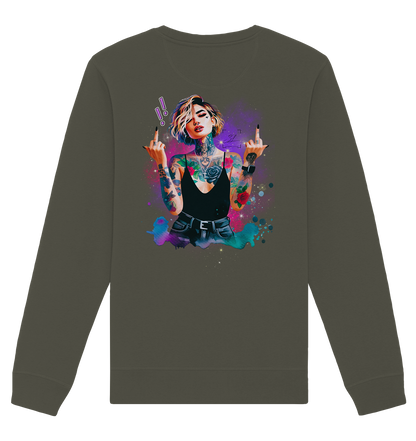 Rebel Rose - Sweat-shirt unisexe bio