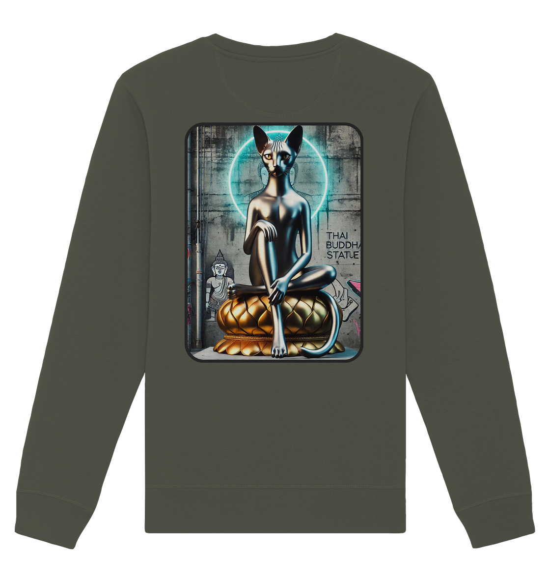 Mystic Cat - Sweat-shirt unisexe bio
